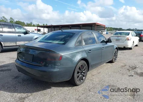 2009 Audi A4 2.0T Premium из США, поврежденный, VIN WAUCF78K19N065821